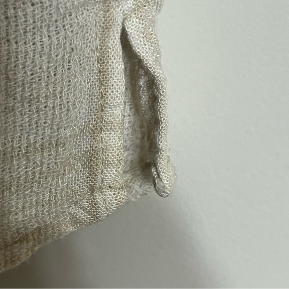 Women’s Blu Pepper Layered Knit Sweater With Linen Plaid Bottom Size Small - Picture 9 of 11